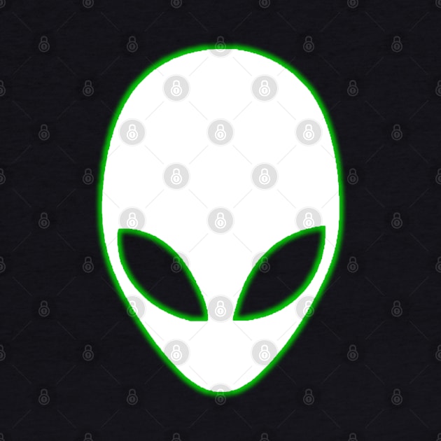 Alien Head by GreenGuyTeesStore